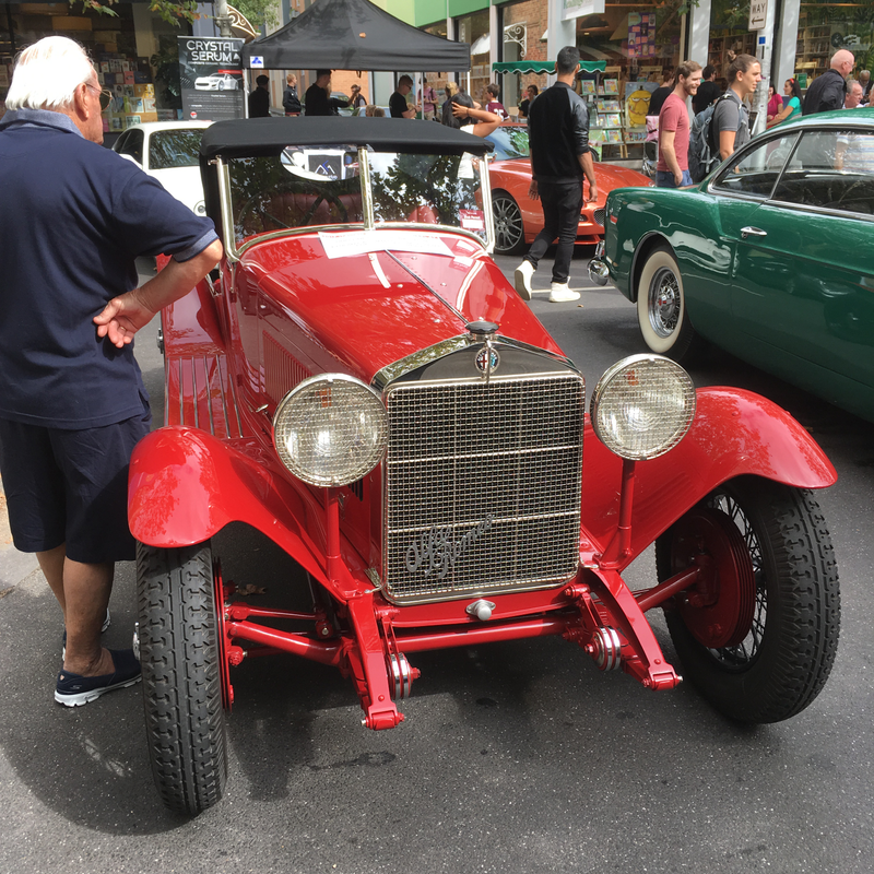 1928 Alfa Romeo 6C - 1500 2-seater (only one in Australia apparently)